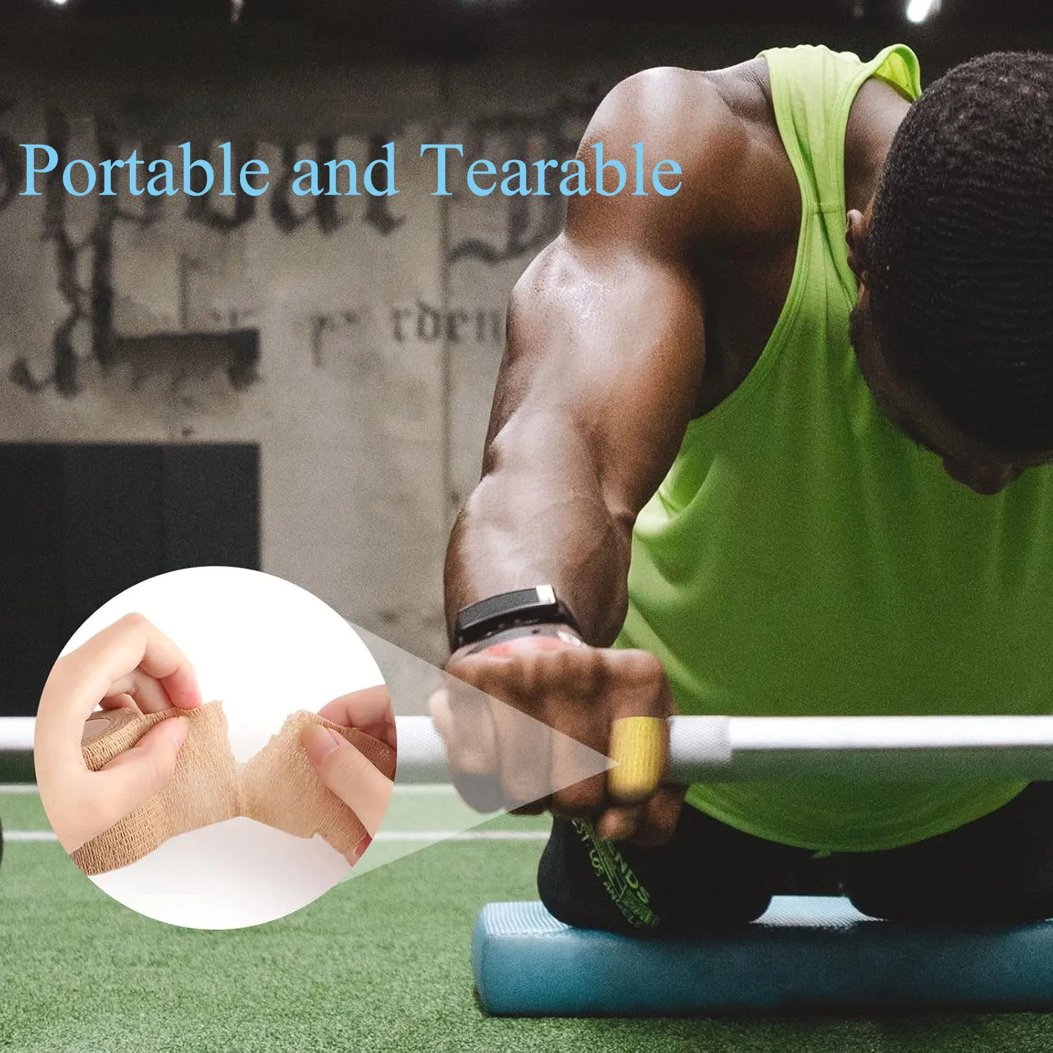 लोचदार स्व-चिपकने वाला पट्टी