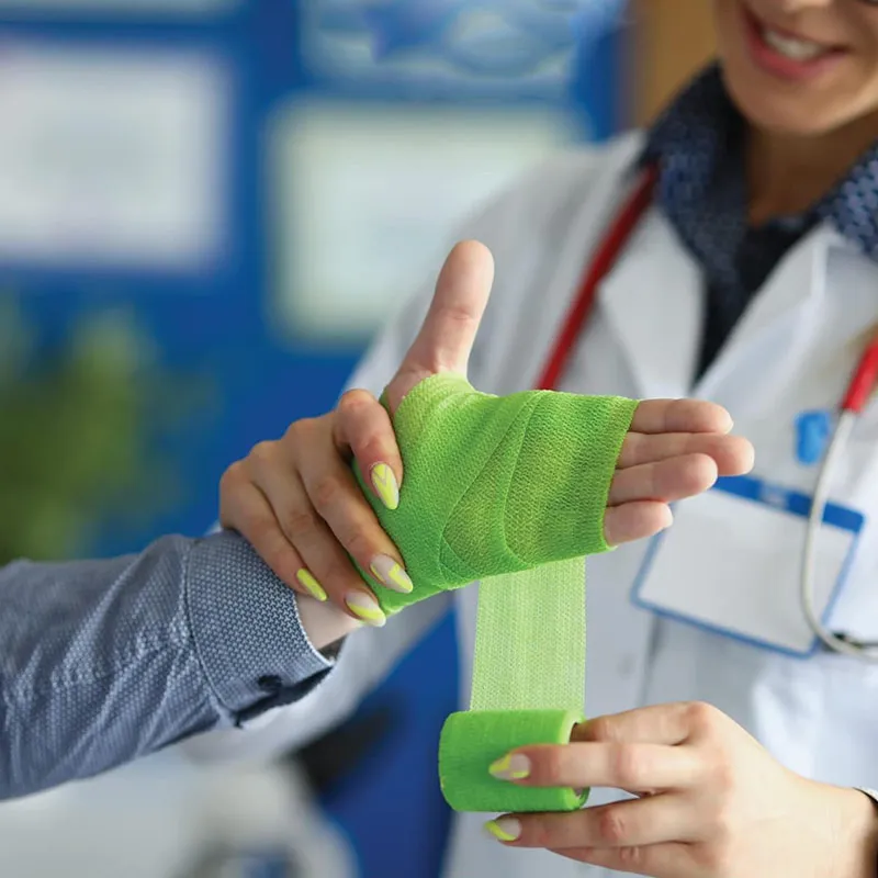 लोचदार स्व-चिपकने वाला पट्टी