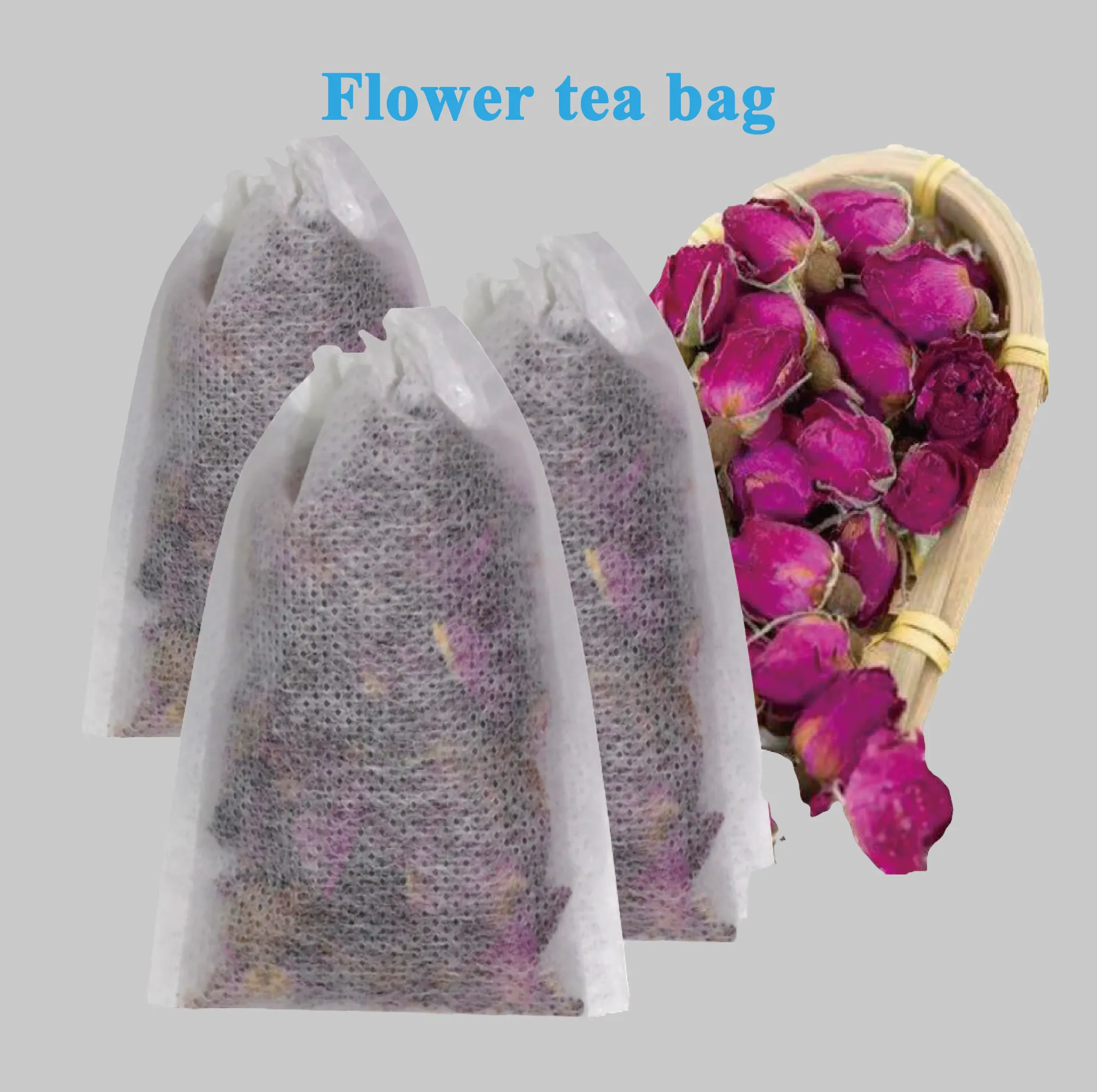 खाद्य-ग्रेड चाय बैग गैर बुना कपड़े के अनुप्रयोग