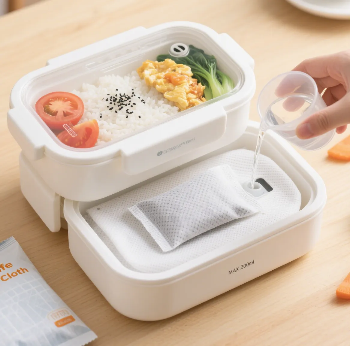 हीटिंग पैक लपेटने के लिए नॉनबुने कपड़े के अनुप्रयोग