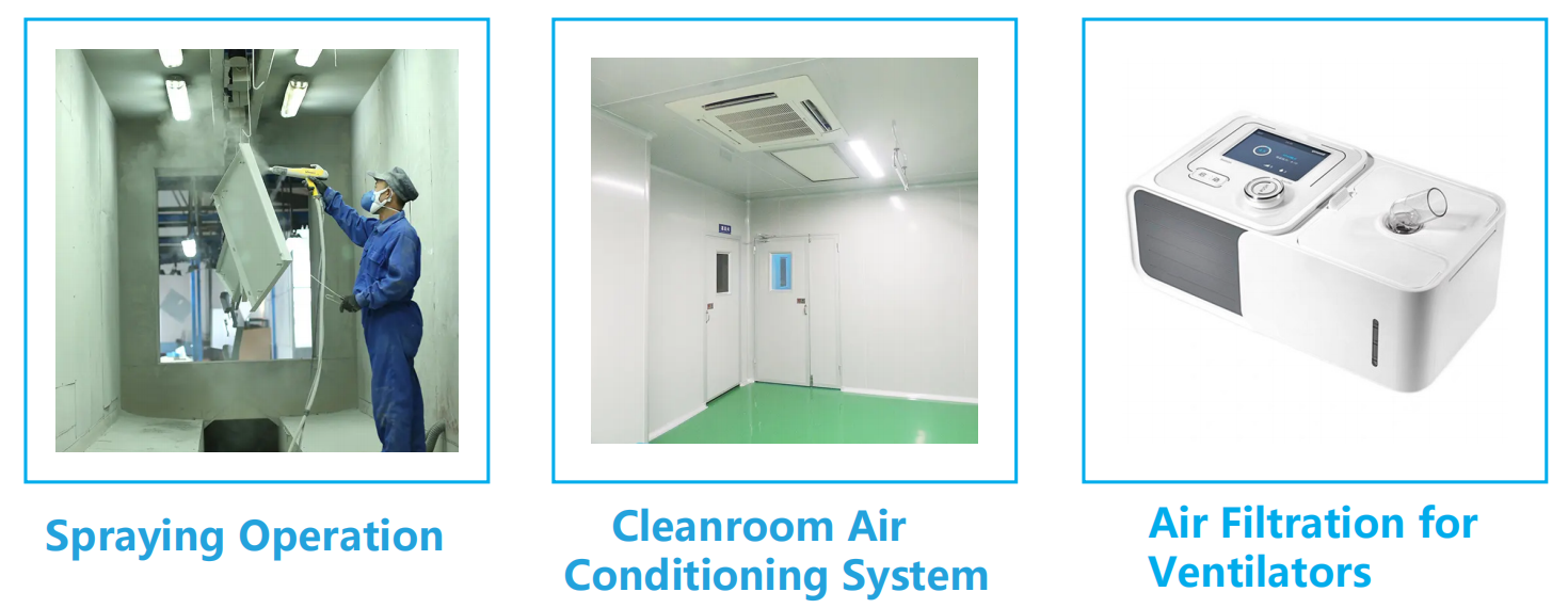 primary filtration cotton applications